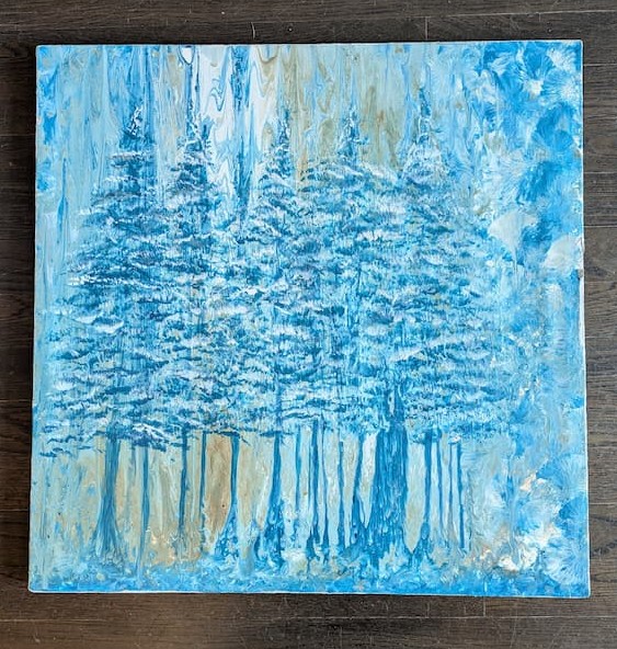 Art Piece "Aquarian Forrest"