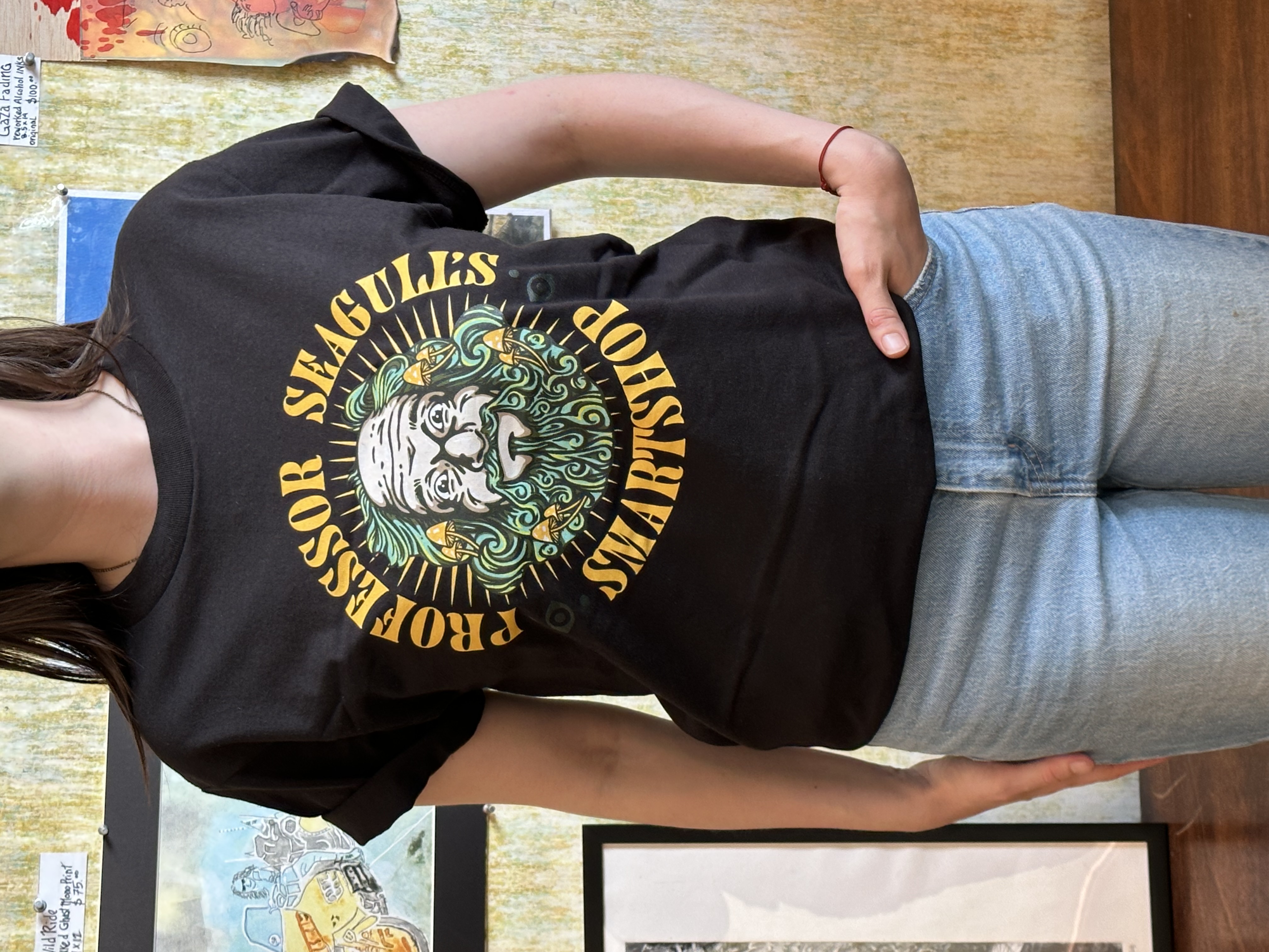 Professor Seagull's T-Shirt S-M-L-XL-2XL-3XL